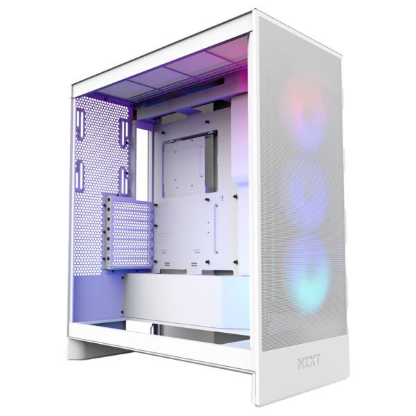 NZXT H7 Flow RGB Blanc